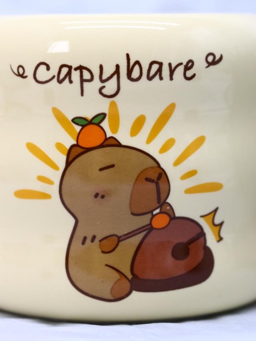 Кружка «The capybara song», (380 ml) 