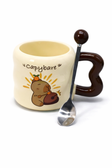Кружка «Музыка капибары», (380 мл)