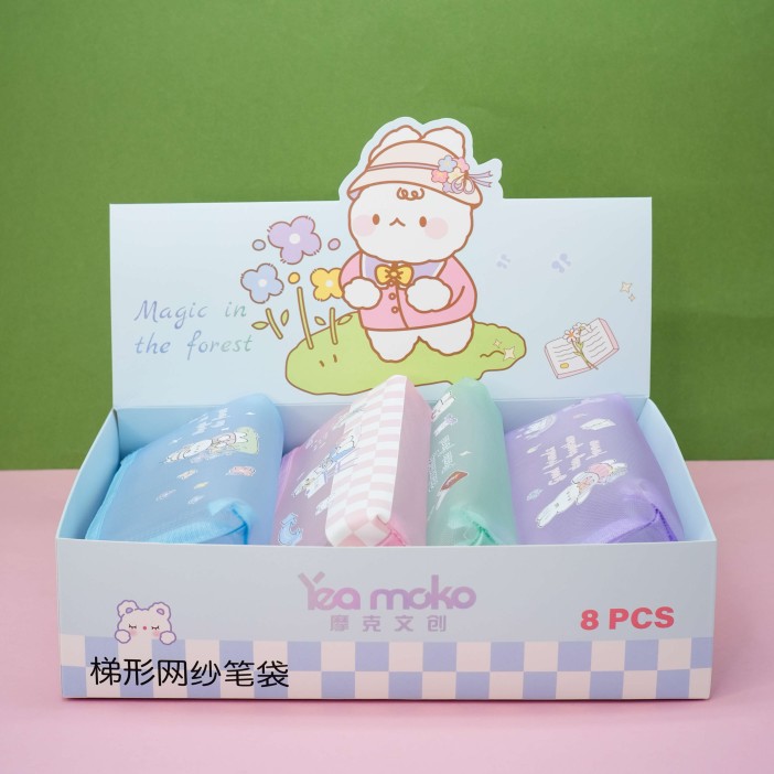 Пенал "Flower bunny", blue 