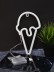 Неоновый подвесной ночник "Мороженое", USB, свечение микс (26,5х15,5 см)