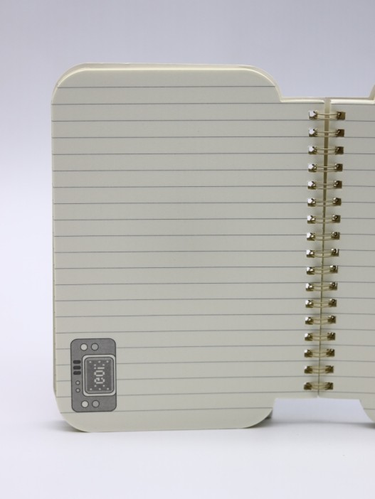 Блокнот на спирали (B6) &quot;Retro joystick&quot;, pink (13*18) 