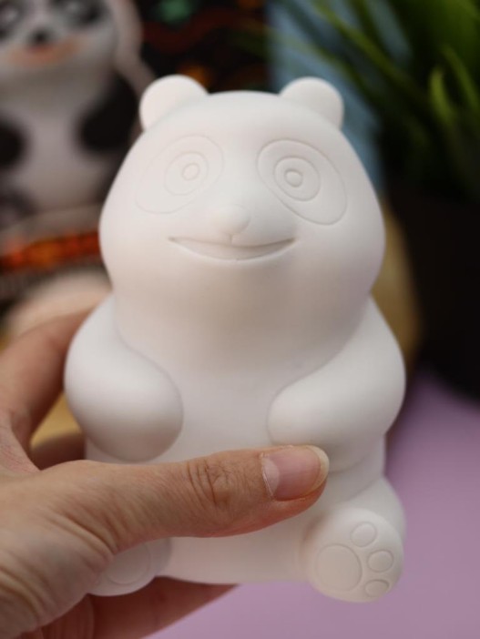 Алмазная мозаика на копилке (нижняя загрузка) Draw Me! «Panda», (9*8.5*12 см) 