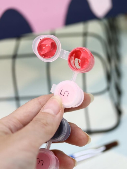 Картина по номерам на подрамнике Draw Me! «Love of life», (20*20 см) 