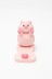 Подставка под телефон/планшет «Pig bow tie», pink (9 см) 