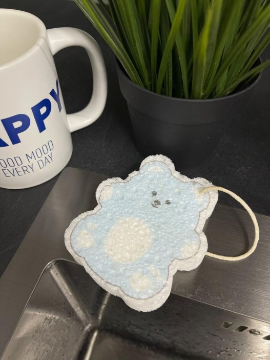 ЭКО губка для посуды &quot;Bears&quot; 