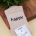 Носки женские "Happy", бежевый, р. 35-40 
