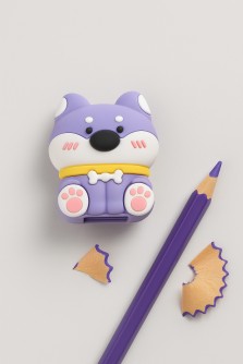 Точилка  для карандашей "Cute dog", purple