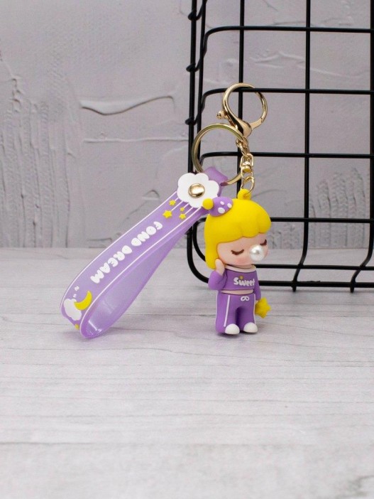 Брелок &quot;Girlfriend&quot;, purple 