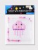 Набор для аквамозаики Draw Me! «Медуза» 8,5*8,5 см.
