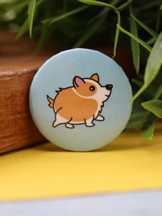 Набор значков 3 шт. iLikeGift &quot;Corgi&quot; 