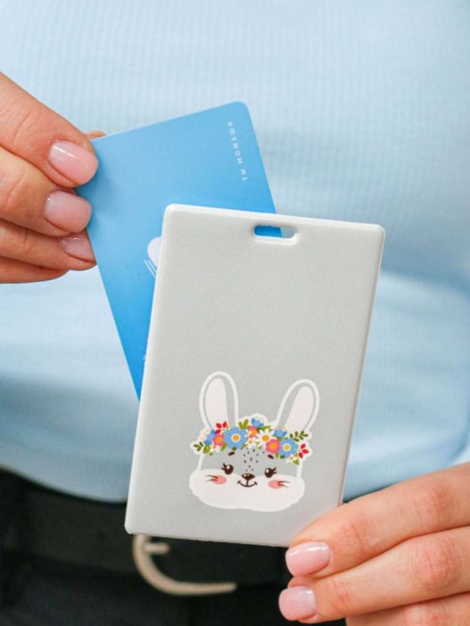 Держатель для карт «Flower bunny» (6,5 х 10,4 см) 