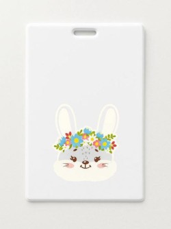 Держатель для карт «Flower bunny» (6,5 х 10,4 см)