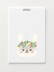 Держатель для карт «Flower bunny» (6,5 х 10,4 см) 