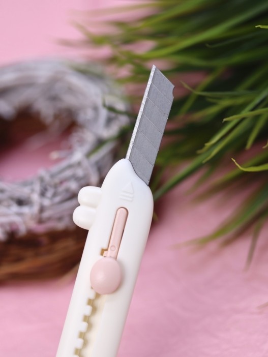 Нож канцелярский &quot;Dog sideways&quot;, beige 