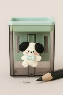 Точилка двойная для карандашей "Dog bow"