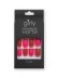 Накладные ногти GIRLY «Pink shimmer», 12 шт., с клеевыми пластинами 