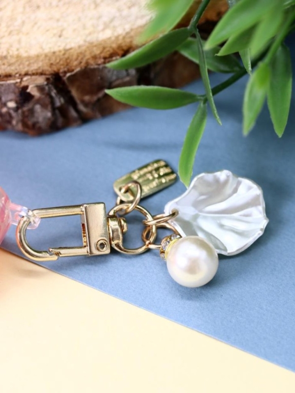 Чехол для AirPods Pro "Sea shell", leopink