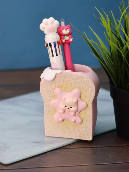 Подставка для канцелярских принадлежностей &quot;Milk tea&quot;, pig, 10 см 