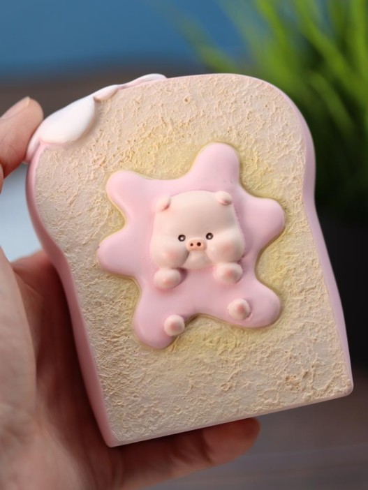 Подставка для канцелярских принадлежностей &quot;Milk tea&quot;, pig, 10 см 