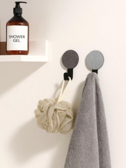 Крючок на липучке «Shine» 2шт, mix color