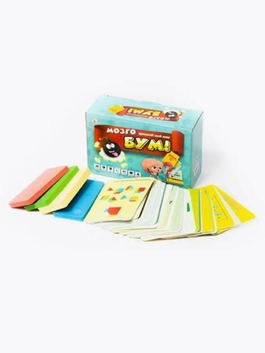 Игра настольная "МОЗГОБУМ", с карточками