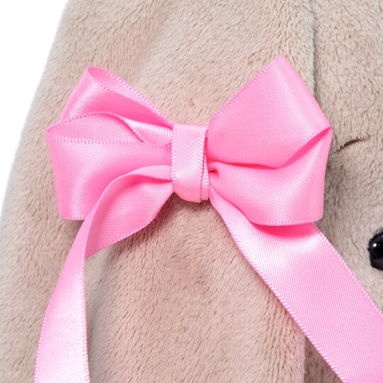 Мягкая игрушка "Зайка Ми в комбинезоне с баской" (малый) (25 см) 