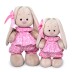 Мягкая игрушка "Зайка Ми в комбинезоне с баской" (малый) (25 см) 