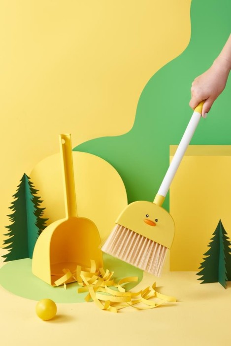 Веник с совком &quot;Big duck&quot; 