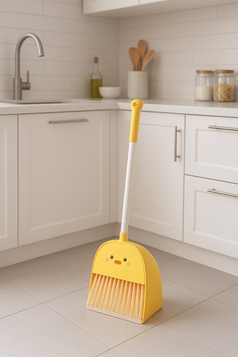 Веник с совком &quot;Big duck&quot; 