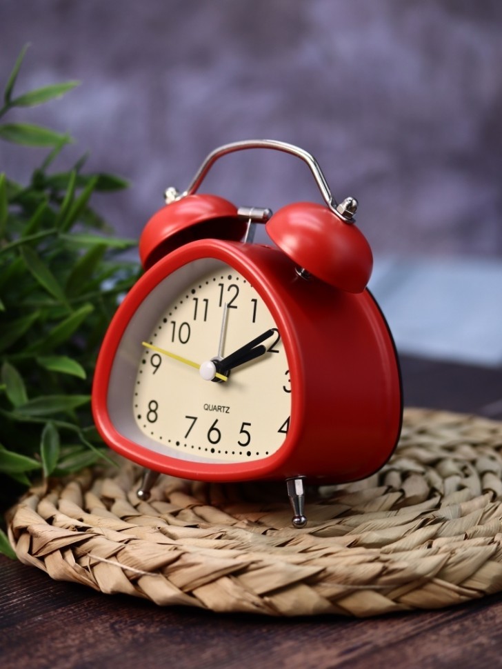 Часы-будильник "Time buddy", red