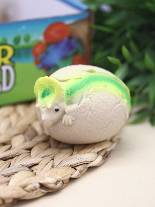 Мялка - антистресс «Dinosaur ball», yellow 