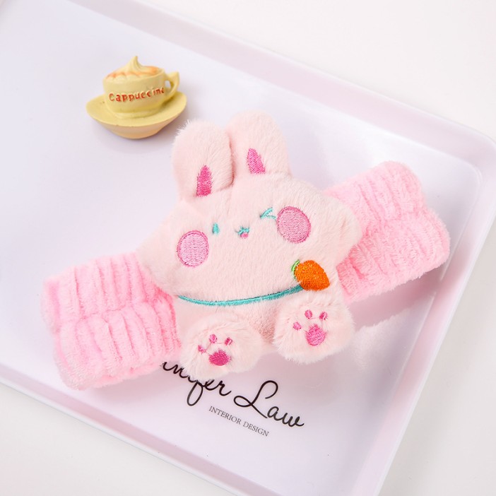 Повязка на голову GIRLY "Dear hare", pink 