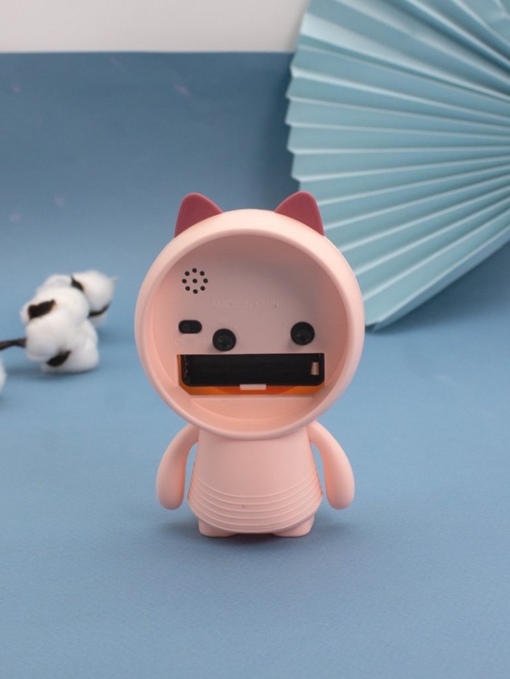 Часы-будильник «Lovely cat», pink (14,5х8,5 см)