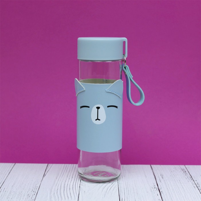 БУТЫЛКА "Спящие животные"_blu 