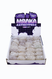 Мялка - антистресс «Лапа», шоу-бокс 40 шт.