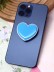 Попсокет &quot;Heart&quot;, blue 