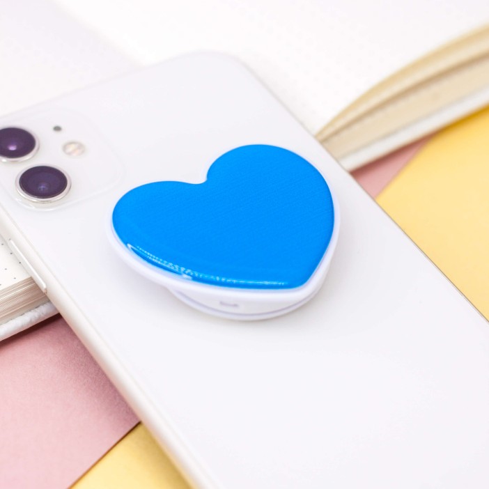 Попсокет &quot;Heart&quot;, blue 