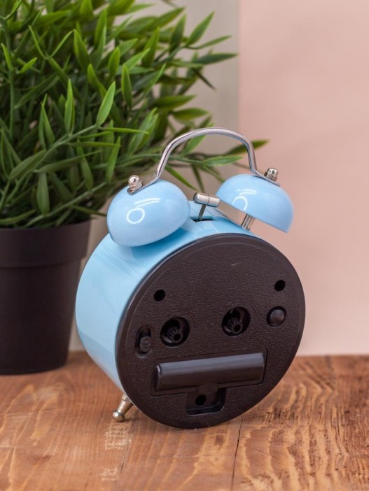 Часы-будильник "Funny cat", blue 