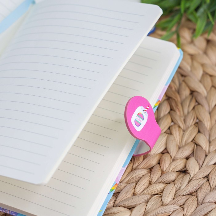 Блокнот (B6) &quot;Rainbow ice cream&quot;, blue (13*18) 