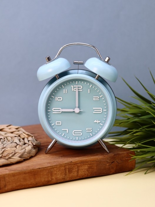 Часы-будильник &quot;Numeral white&quot;, blue (16,7х12,5 см) 