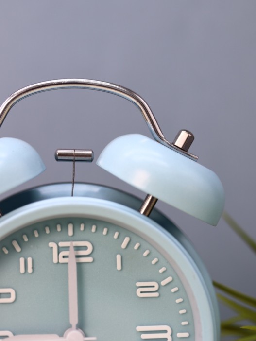 Часы-будильник &quot;Numeral white&quot;, blue (16,7х12,5 см) 