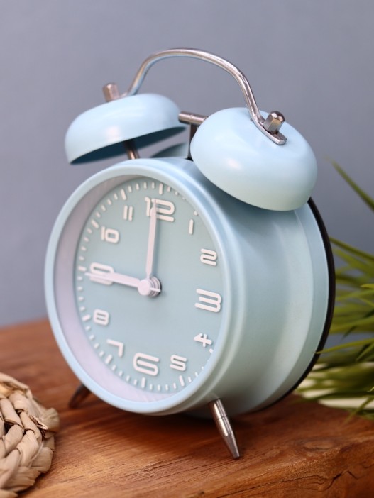 Часы-будильник &quot;Numeral white&quot;, blue (16,7х12,5 см) 