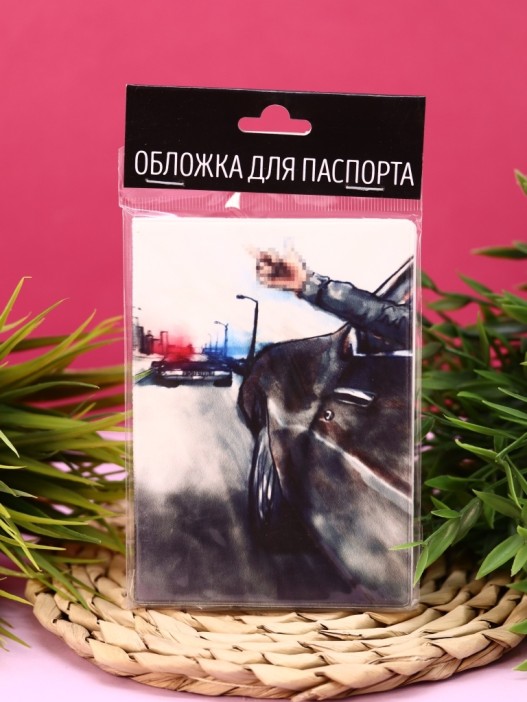 ОБЛОЖКА ДЛЯ ПАСПОРТА POLICE, плотность 600 мкм 