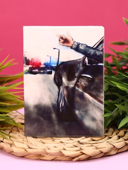 ОБЛОЖКА ДЛЯ ПАСПОРТА POLICE, плотность 600 мкм 