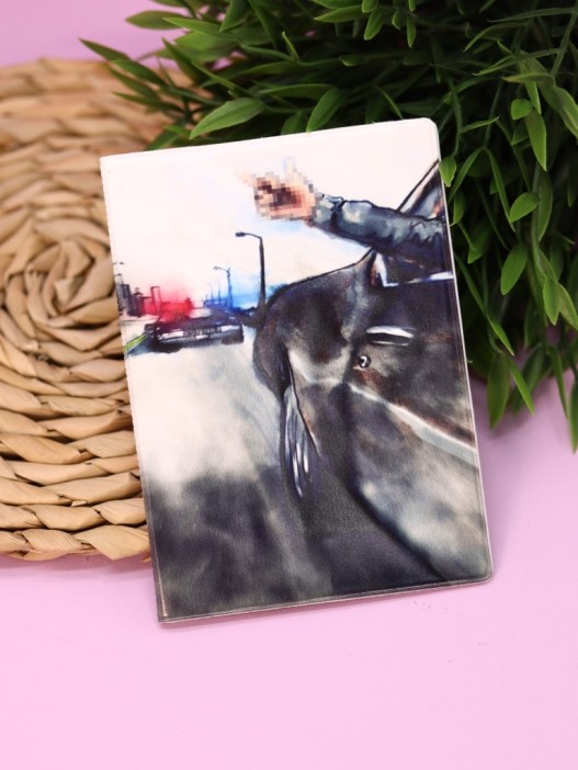 ОБЛОЖКА ДЛЯ ПАСПОРТА POLICE, плотность 600 мкм 