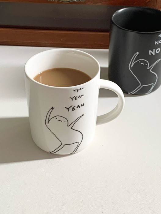 Кружка «Yeah, yeah», white (400 ml) 