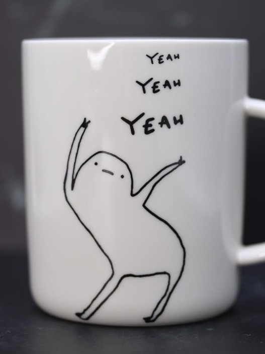 Кружка «Yeah, yeah», white (400 ml) 