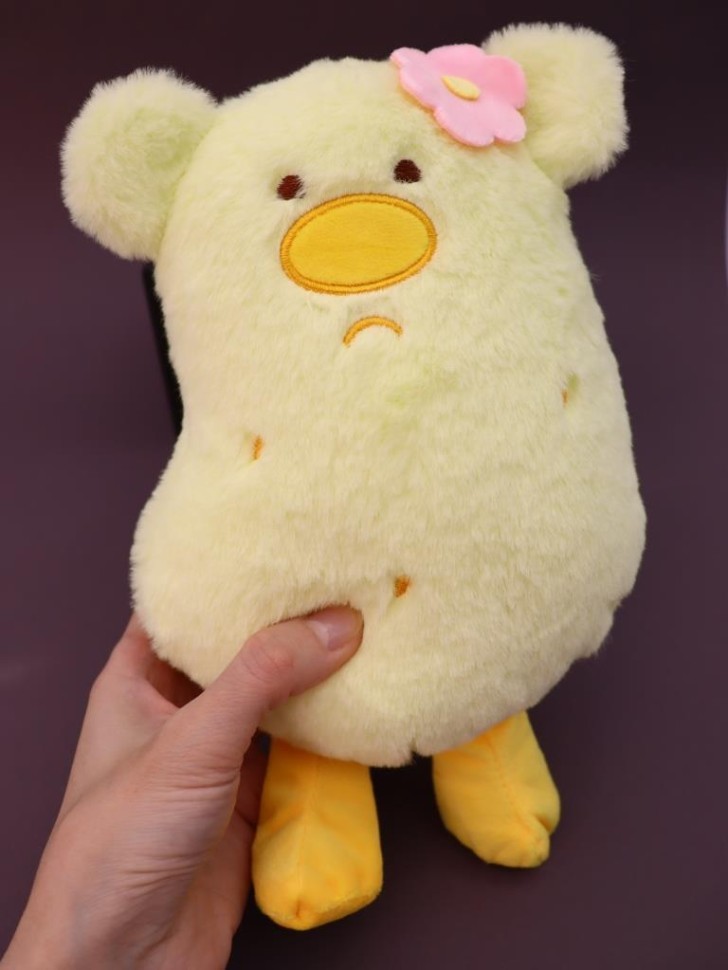 Мягкая игрушка (3+) "Картофельный зверек", жёлтая, 25 см