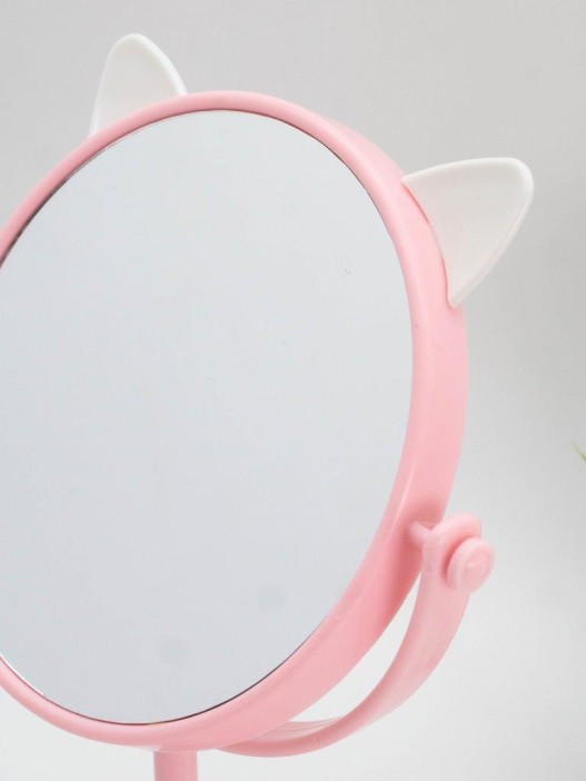 Зеркало настольное "Kitty tree", pink (28,5 x 15 см) 