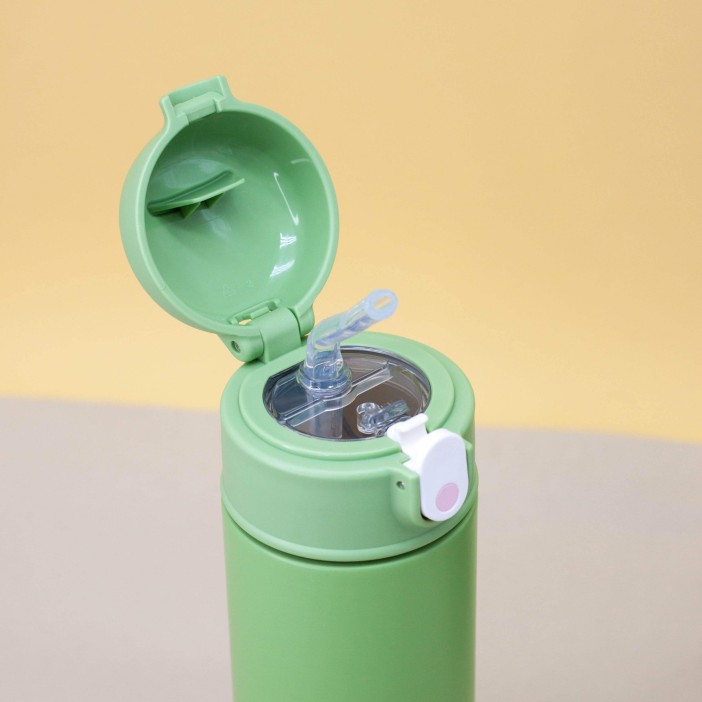 Термос "Yes water", green (400 ml) 